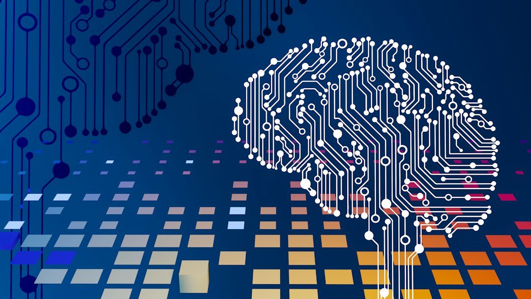 Artificial intelligence illustration representing automated access to public data
